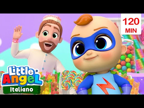 Divertimento al Centro Commerciale | Cartoni Animati con Gianni Piccino - Little Angel Italiano