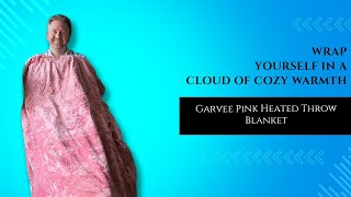 The "Warm Hug" You Need This Winter 🧸 Garvee Heated Throw Blanket Review