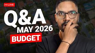 BUDGET LIVE STREAM + Q&A | CGT, Negative Gearing & What Actually Changes for Investors