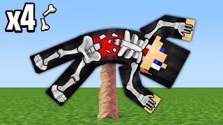 Minecraft, But Your Bones Break...