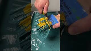 Satisfying CRUNCHY ASMR Paintbrush Cleaning Compilation (20 MINUTE)