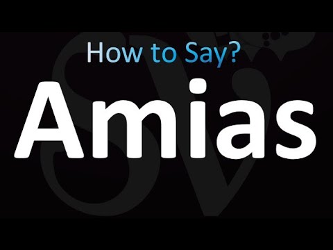 How to Pronounce Amias (correctly!)
