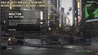 preview picture of video 'Call of Duty: Advanced Warfare (PC)  Veteran Difficulty Mission 1: Induction'