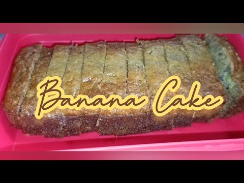 How to make Banana Cake | Easy Recipe | sarahjane vlogs