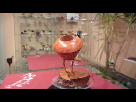 Pipa in radica freehand fatta a mano - www.paronellipipe.it