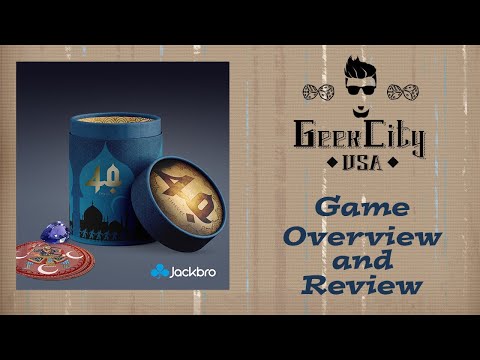 40 Thieves - Game Overview and Review