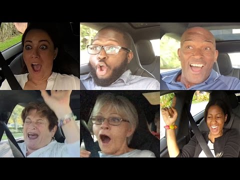 Las reacciones ante la aceleración del Tesla Model S P85D