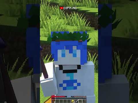 Dipa AC - Minecraft But The Block I Stepped On Changed To Random #shorts
