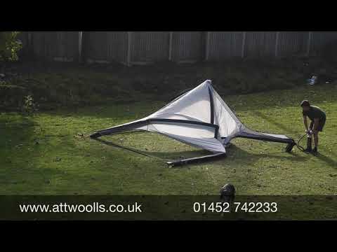Kampa Air Shelter Pitching & Packing Video (Real Time)