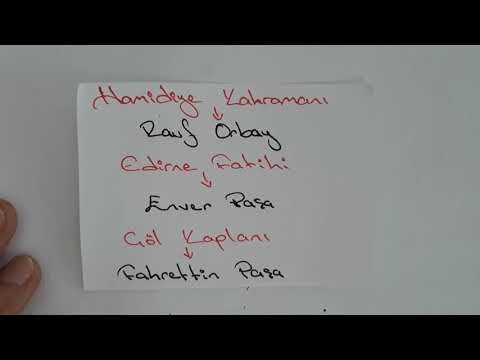 KPSS - İnkılap Tarihi - 35 Önemli Bilgi - Soru Cevap / Ali Hocadan