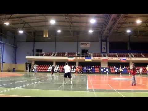 ISBO Speedminton(R) Ukrainian Open 2014 - Final Open Division - Mandryk (UKR) - Scavnicky (SVK)