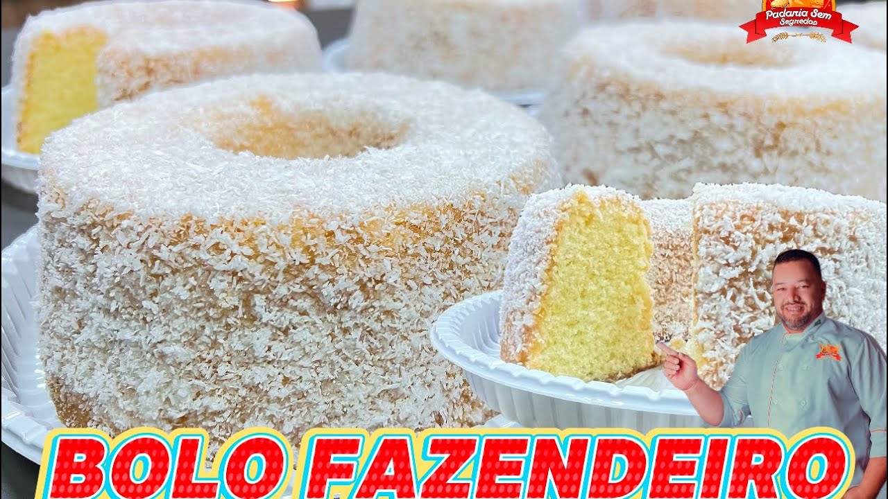 Bolo Fazendeiro que é sucesso nas padarias do Brasil afora