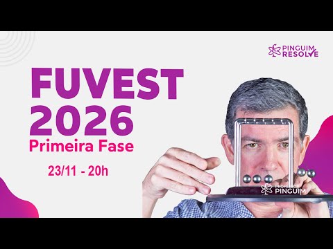 Gabarito e Resolução Comentada FUVEST 2026 1ª Fase - Prova de Física🐧Professor Pinguim