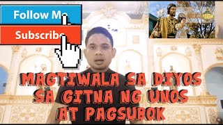 Download Lagu 19Th SUNDAY IN ORDINARY TIME GOSPEL REFLECTIONS: MAGTIWALA AT HUWAG MATAKOT Thumbnail