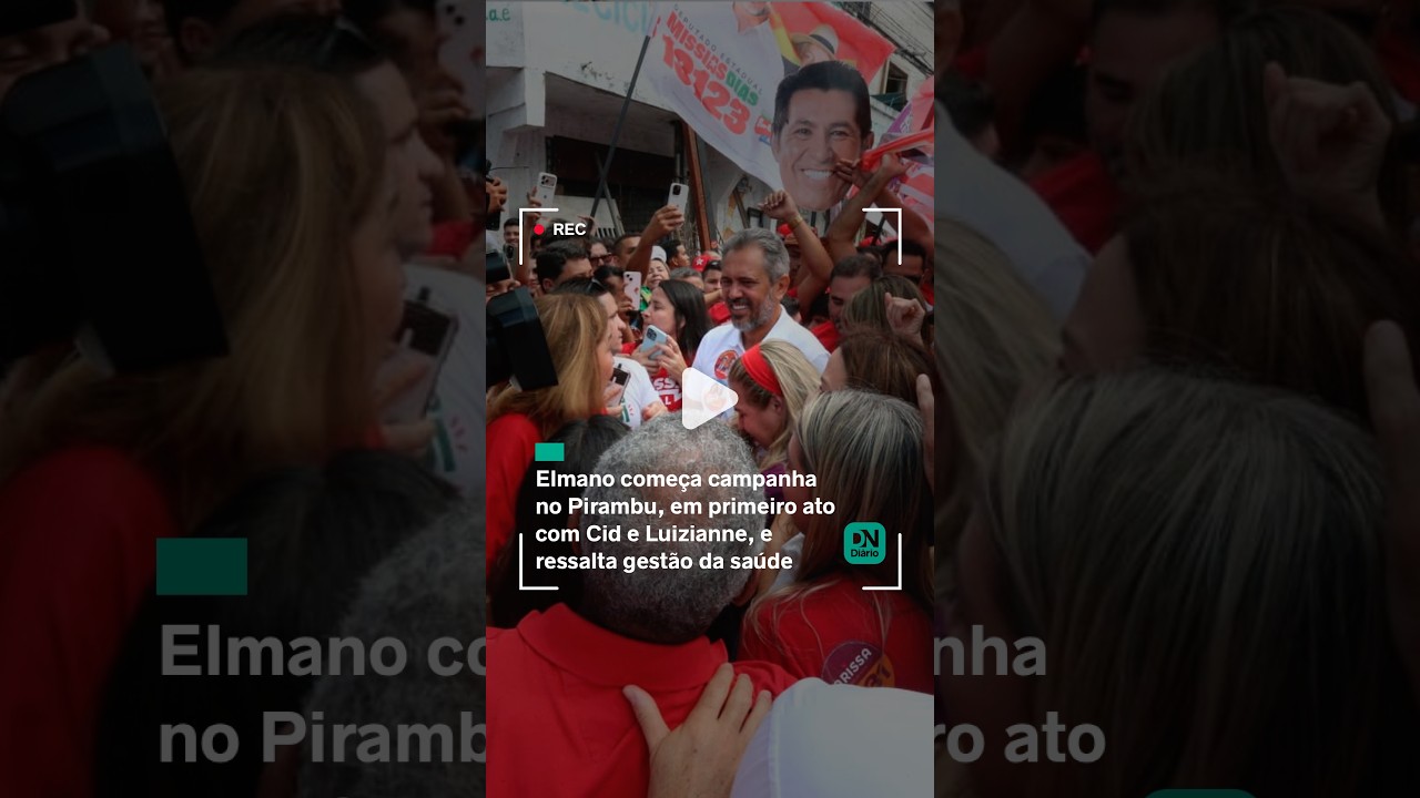 Imagem da notícia Elmano começa campanha no Pirambu, em primeiro ato com Cid e Luizianne, e ressalta gestão da saúde