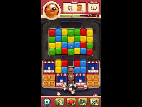 Toon Blast Level 3476 - NO BOOSTERS 🐻🐺🐱 | SKILLGAMING ✔️