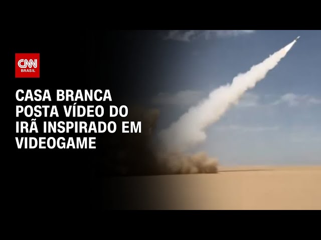 Casa Branca posta montagem de ataque ao Irã com imagens de “Call of Duty" | BASTIDORES CNN