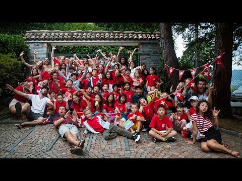 Tasis Chateau des Enfants Summer Camp in Montagnola video