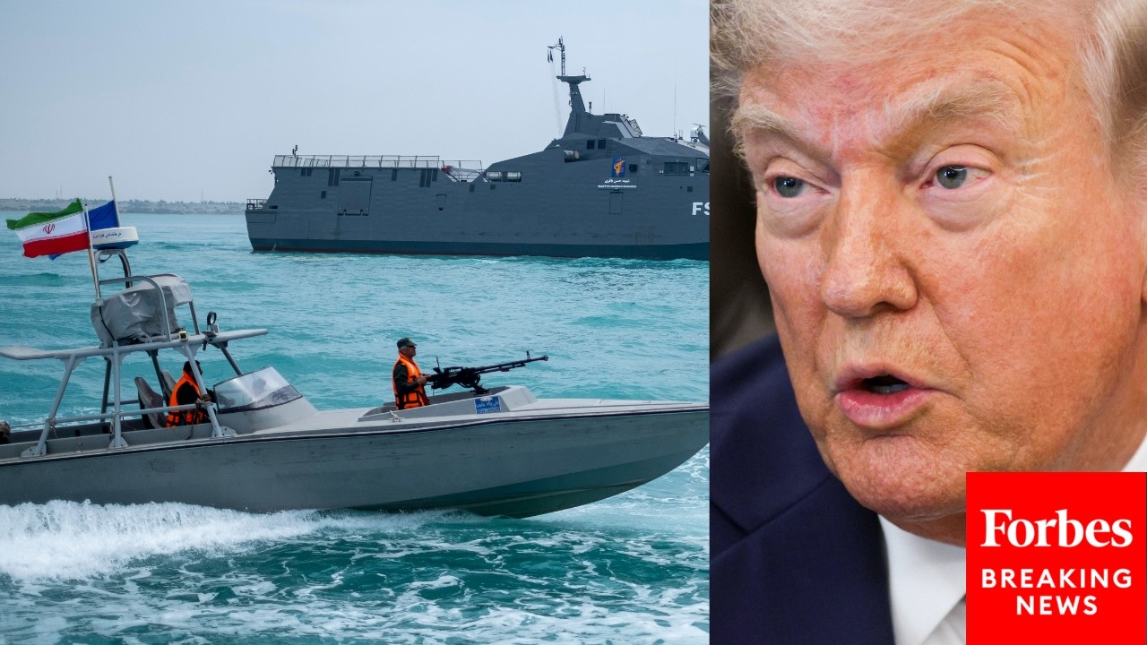 Video | Trump: Iran's Military Is 'Totally' Defeated 'Outside Of The Little Wise Guys Ships'
