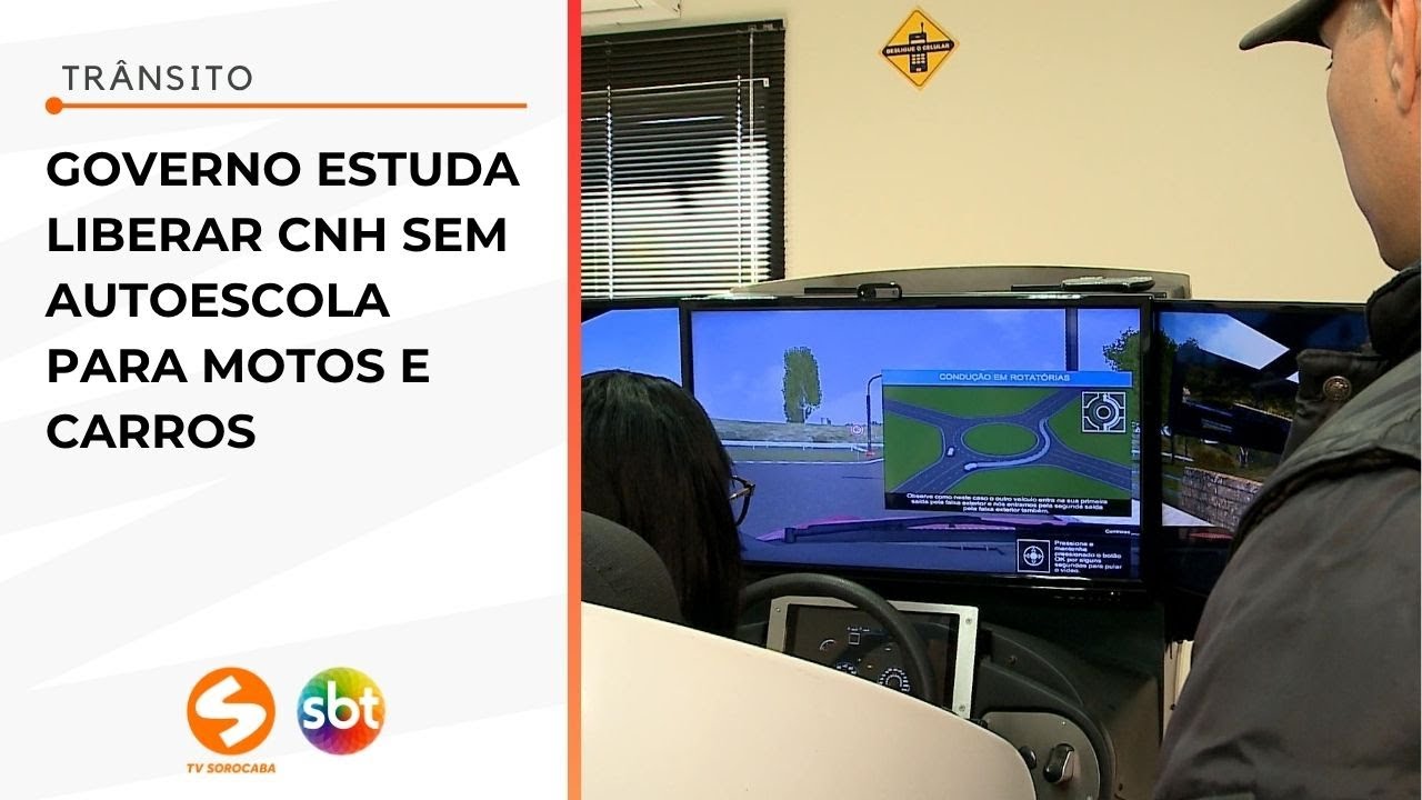 Governo estuda liberar CNH sem autoescola para motos e carros | TV Sorocaba SBT
