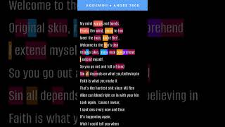 André 3000 on Aquemini | Rhymes Highlighted