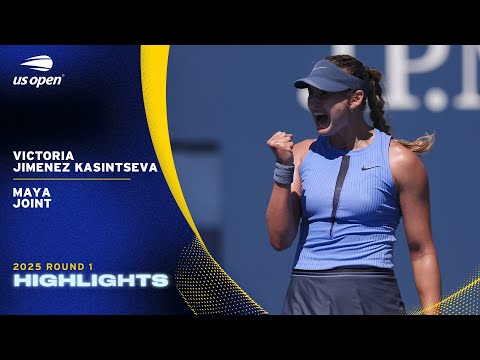 Victoria Jimenez Kasintseva vs. Maya Joint Highlights | 2025 US Open Round 1