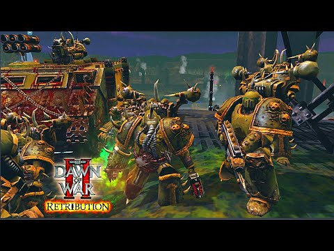 Death Guard & Thousands Sans vs Tau Empire ! -  Astartes Mod | Wh40k: Dawn of War 2 - Retribution.