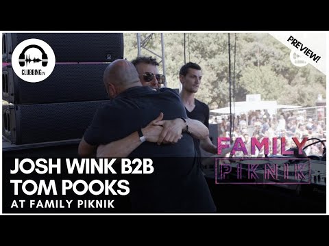 A summer b2b between Josh Wink and Tom Pooks at Family Piknik!
