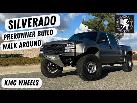 2007 Chevy Silverado Prerunner walk around. Dirt King, KMC, Fiberwerx, LQ9, 37’s, choppy chop!