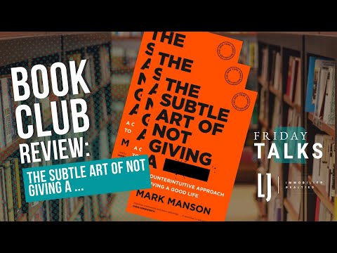 Book Club Review: The Subtle Art of Not Giving A…