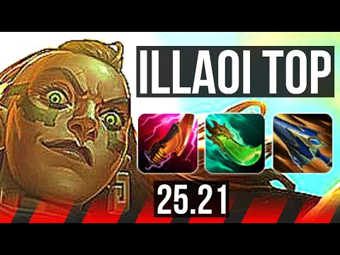 ILLAOI vs TEEMO (TOP) | 13 solo kills | EUW Diamond | 25.21