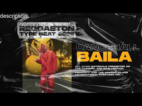 Dancehall Type Beat 🎵 [Baila]  Moombahton Type Beat 2022