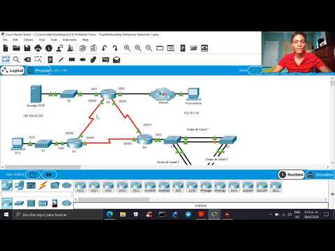 CCNA 4 - 8.2.4.14 Packet Tracer - Troubleshooting Enterprise Networks 3 Instructions - By VeryTutos