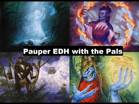 Pauper EDH with the Pals ft Rootha vs Grumgully vs Brine Comber vs Veteran Explorer