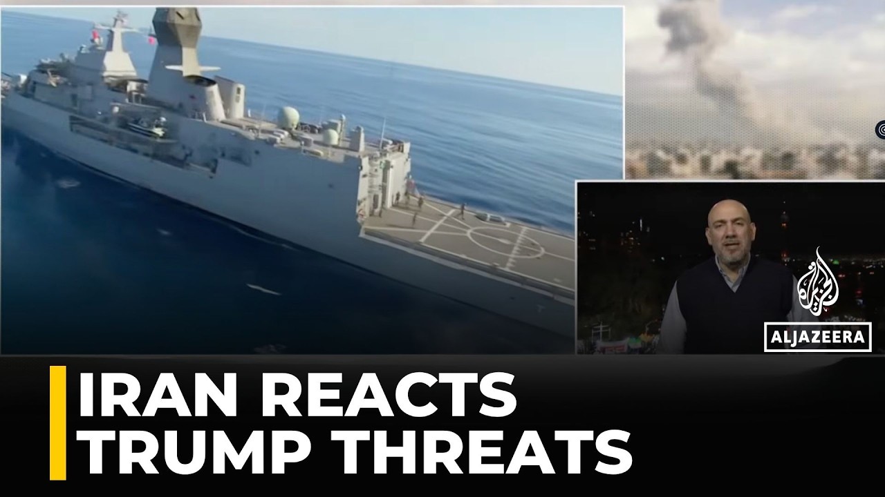 Video | Iranians rally against Trump threats as strait of Hormuz crisis deepens.