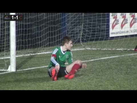 Carryduff vs Holywood - Under 17s NIBFA Cup Last 16 - 27th January 2017