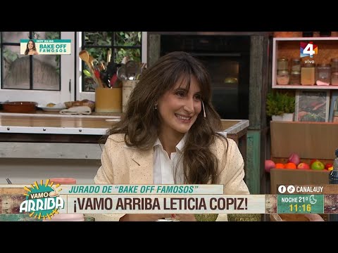 Vamo Arriba - Leticia Copiz, the judge who shines on Bake Off