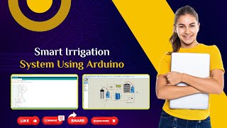 Smart Irrigation System Using Arduino | Arduino project simulation using proteus