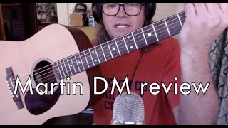 Video thumbnail for Martin DM guitar BEST INEXPENSIVE ACOUSTIC GUITAR EVER jamie kindleyside review how to save money by Jamie Kindleyside