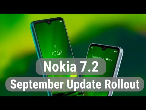 NOKIA 7.2 RECEIVING THE SEPTEMBER 2020 SECURITY UPDATE ROLLING OUT