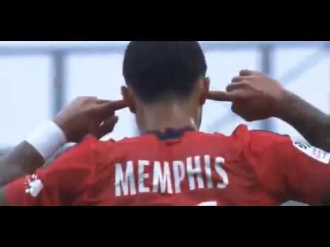 Angers vs Lyon 1-3 Memphis Goal 01/10/2017 Ligue 1 HD