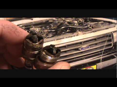Ford 302 Dies and wont start back.pt4 New BOSCH Platinum Spark Plugs for the F150.