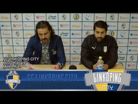 Presskonferens Linköping City - Assyriska FF, 2 oktober 2018