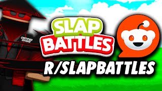 What's on the Slap Battles Reddit Page 🤔 - Roblox