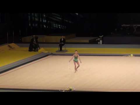 Alica Peresunchak (Germany). Hoop. Deriugina Cup 2017