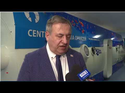 szpital oparzeniówka Siemianowice ranni górnicy Pniówek