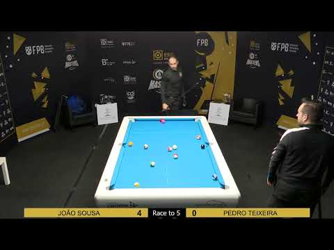 3º Masters PoolPT - Meias-Finais - João Sousa x Pedro Teixeira