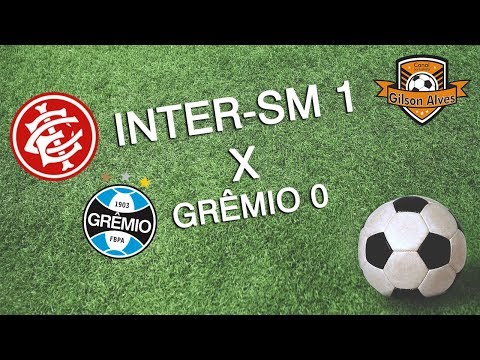 Gol Inter SM 1 x 0 Grêmio