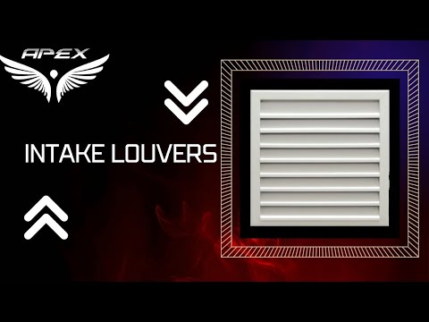 Aluminum Intake Louvers