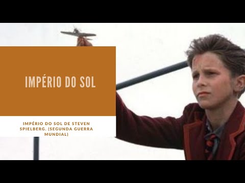Império do Sol de Steven Spielberg. (Segunda Guerra Mundial)